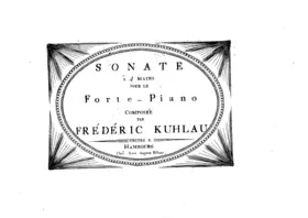 Sonata for Piano 4 hands