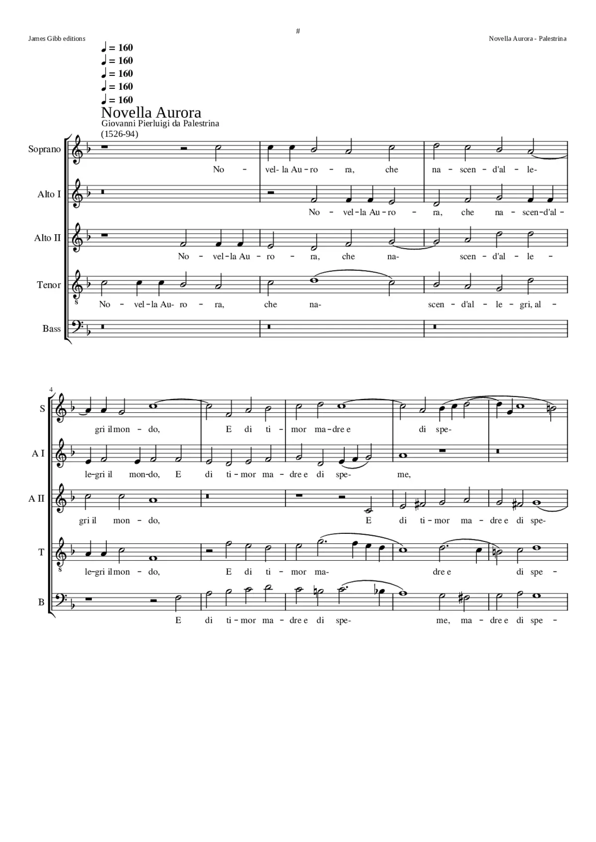 Novella Aurora - Page 1