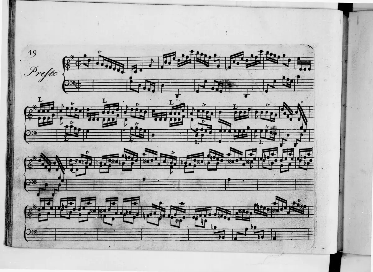 Keyboard Sonata in G major - Page 1