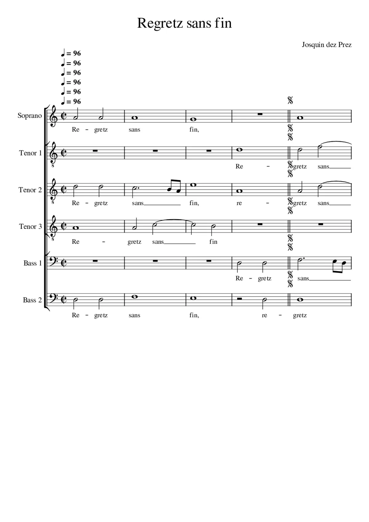 Regretz sans fin - Page 1