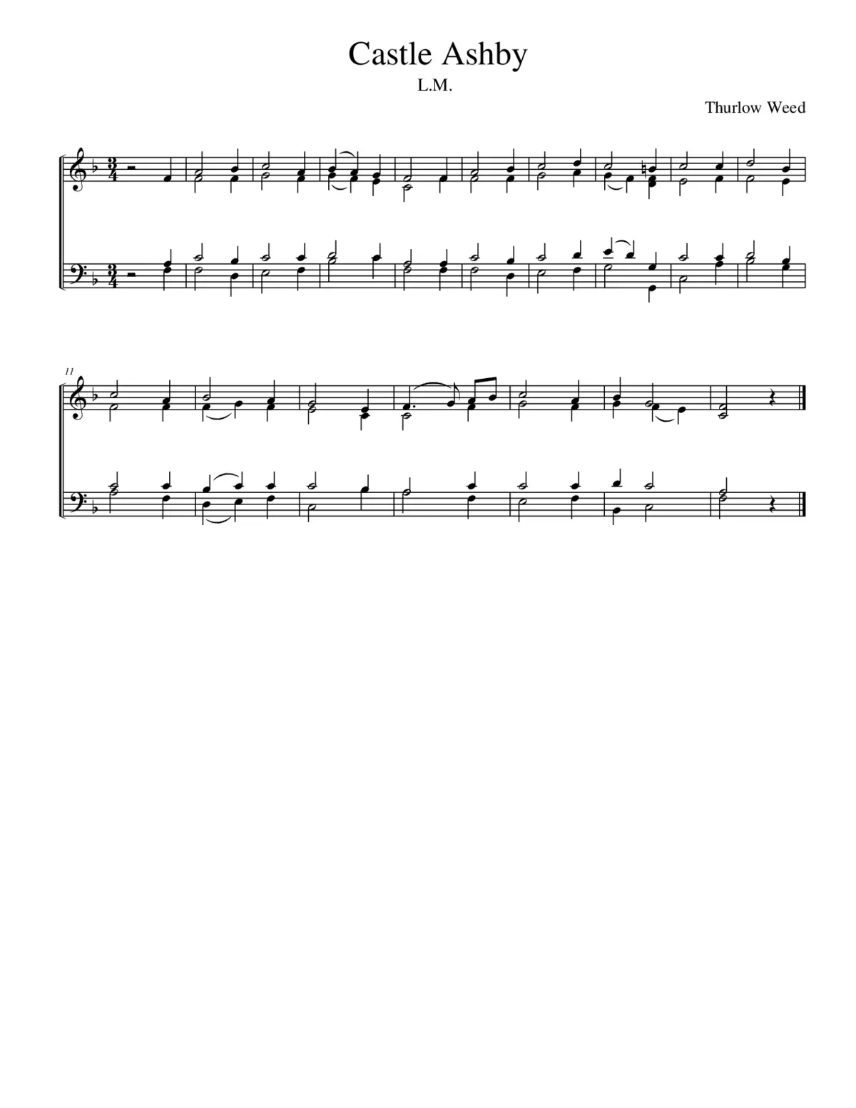 Castle Ashby - Page 1