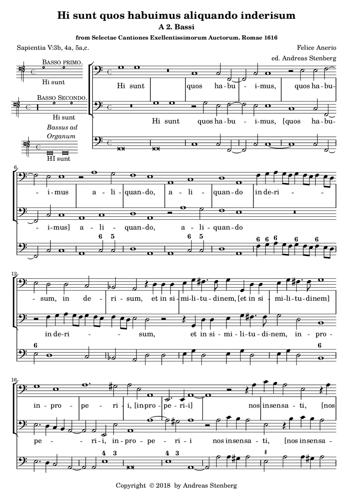 Hi sunt quos habuimus - Page 1