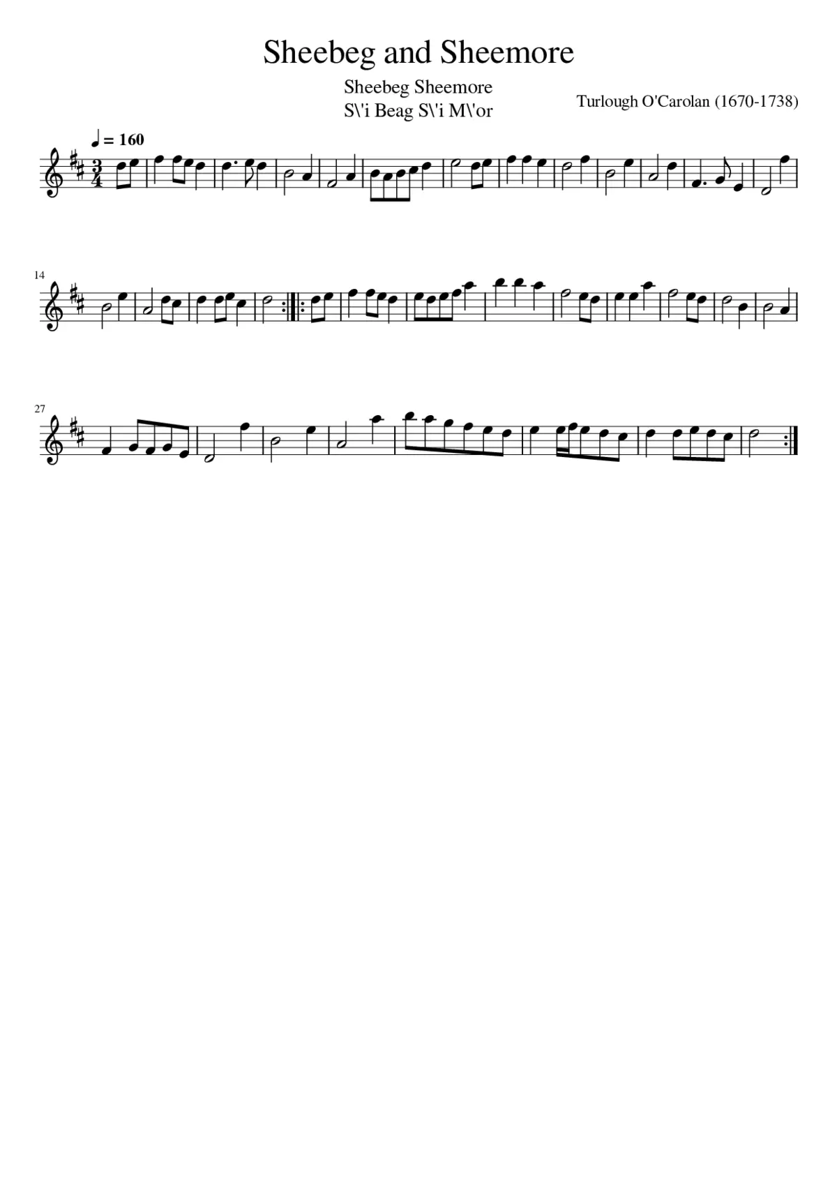 Sheebeg and Sheemore - Page 1