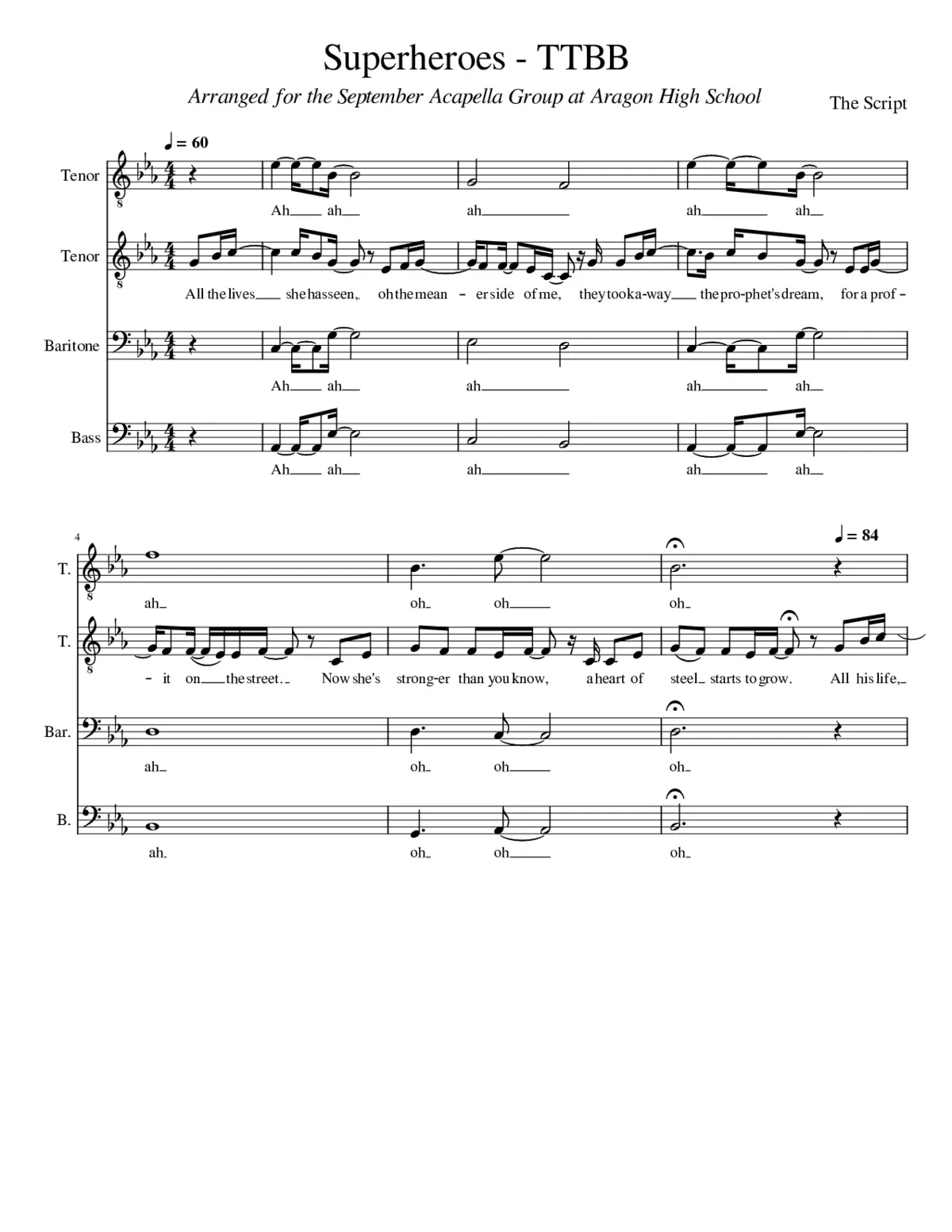 superheroes - Page 1