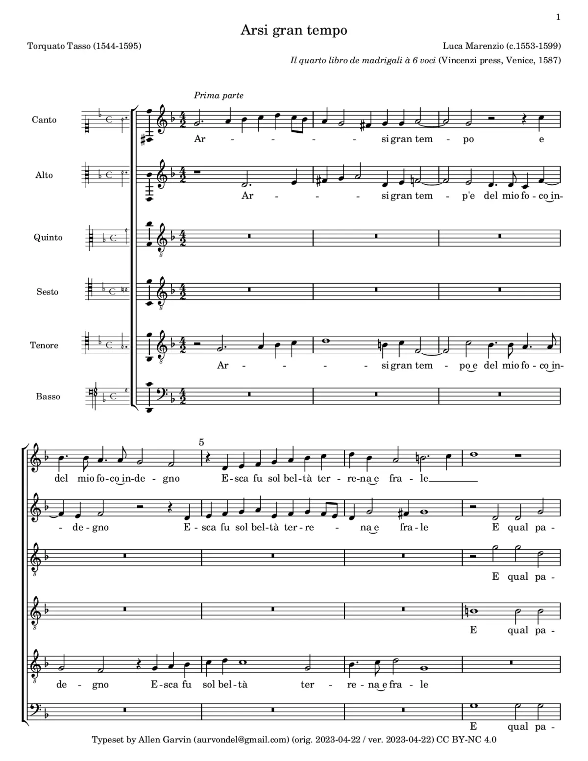 Arsi gran tempo - Page 1