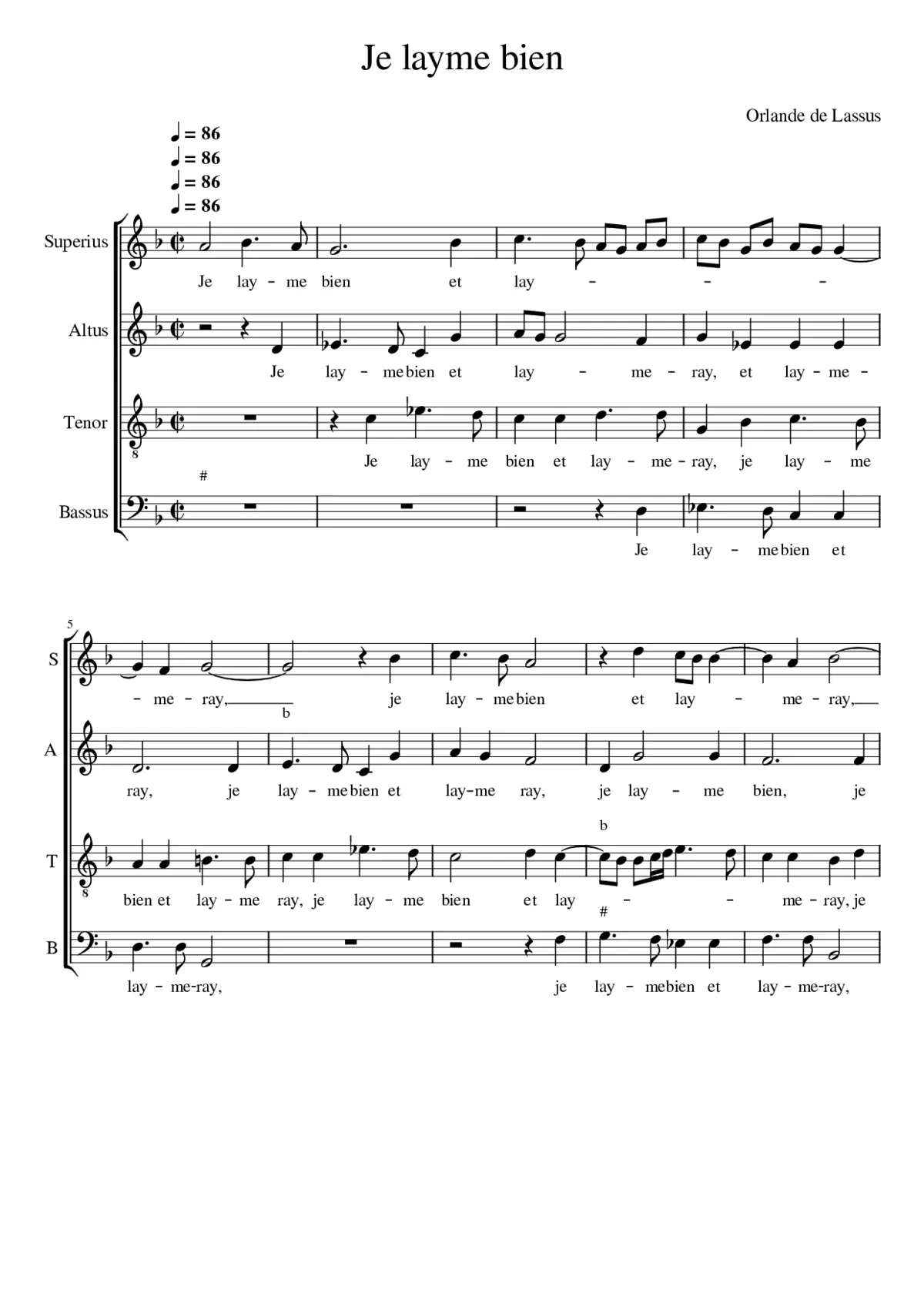 Je layme bien - Page 1