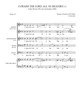O praise the Lord a 5