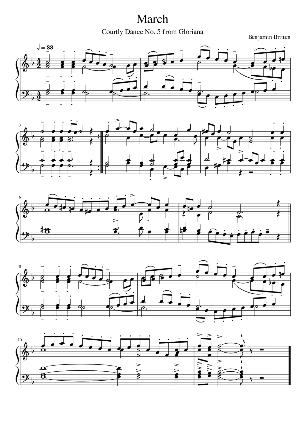 March - Page 1
