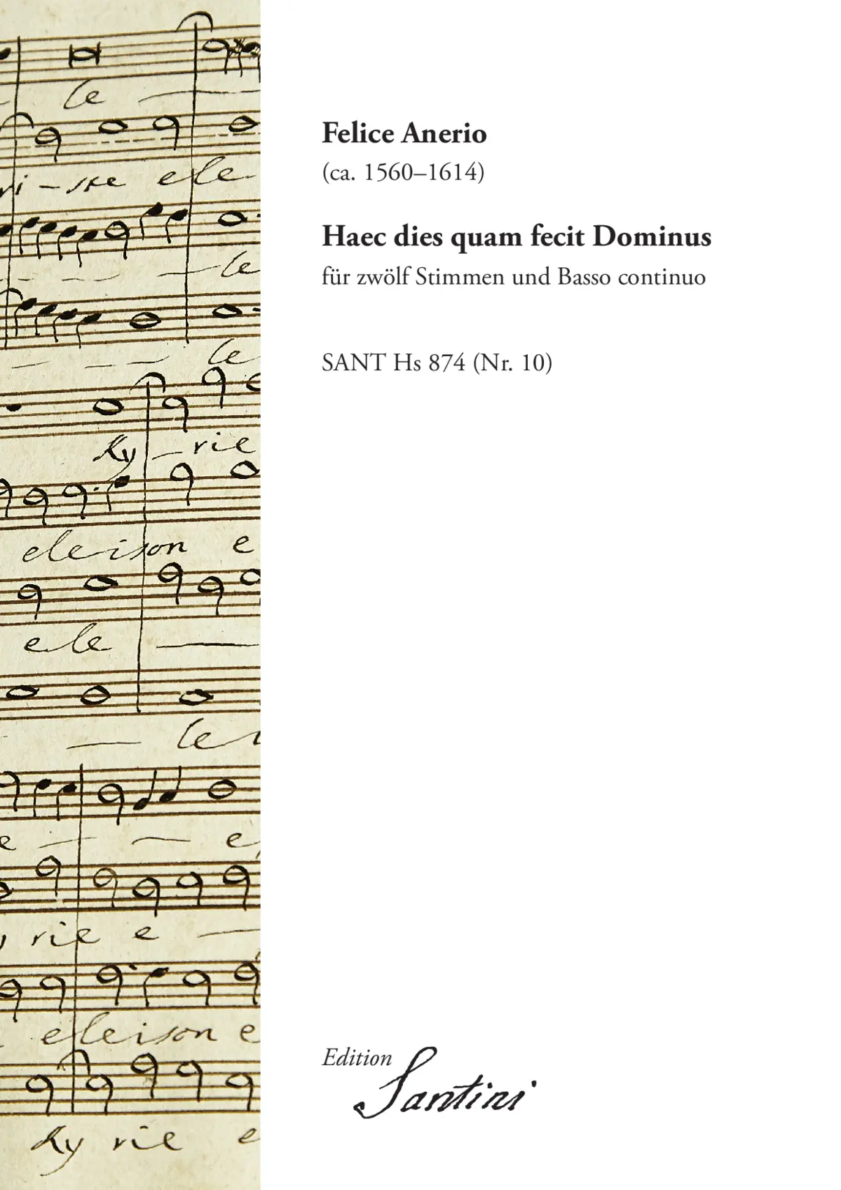 Haec dies quam fecit Dominus - Page 1