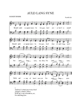 Auld lang syne