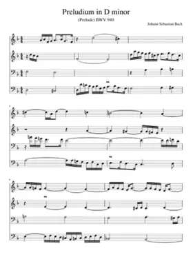 Preludium in D minor