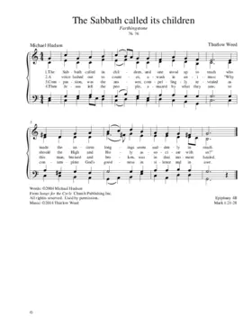 The Sabbath called its children