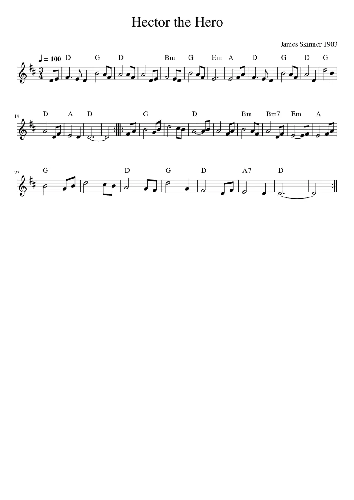 Hector the Hero - Page 1