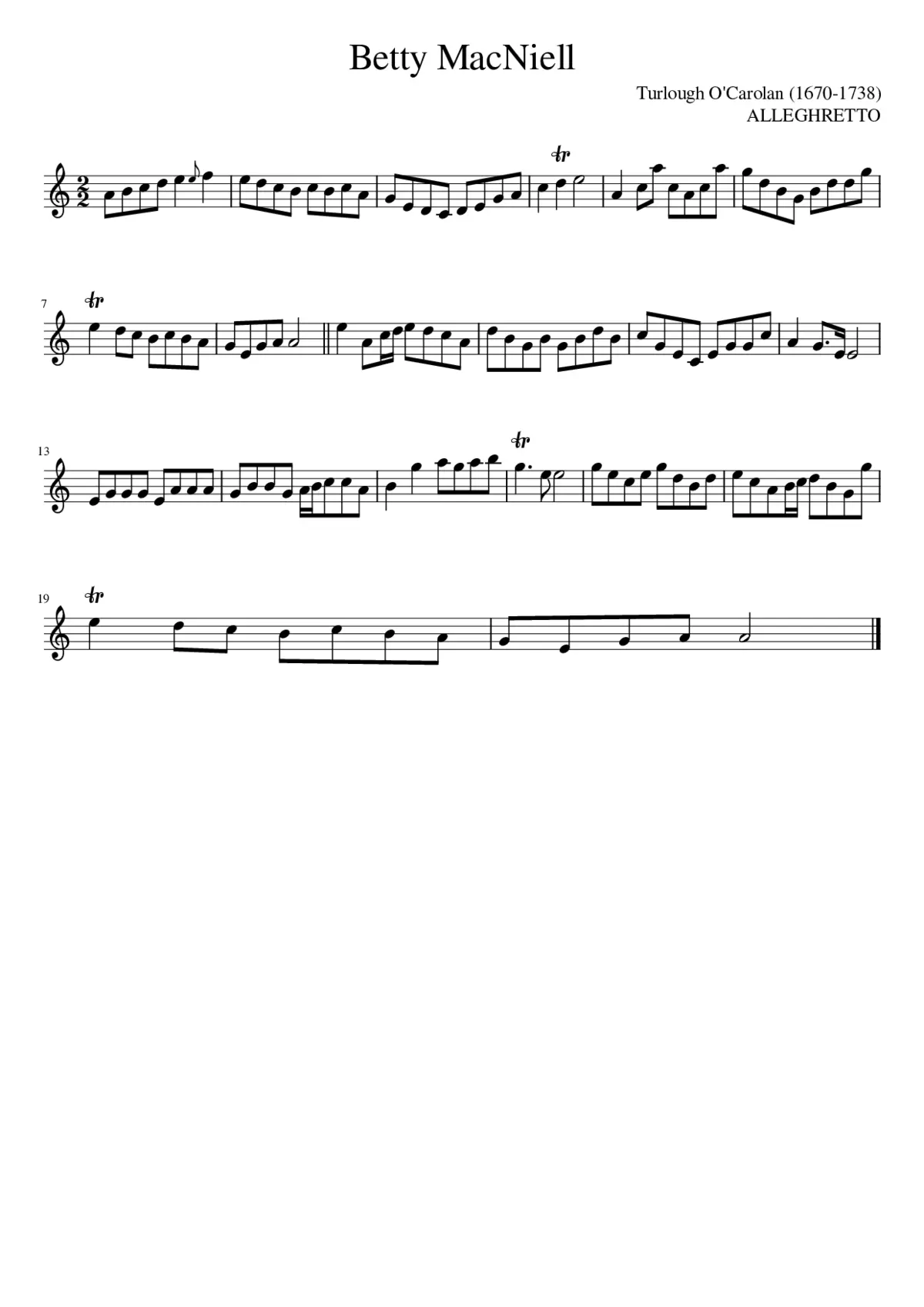 Betty MacNiell - Page 1