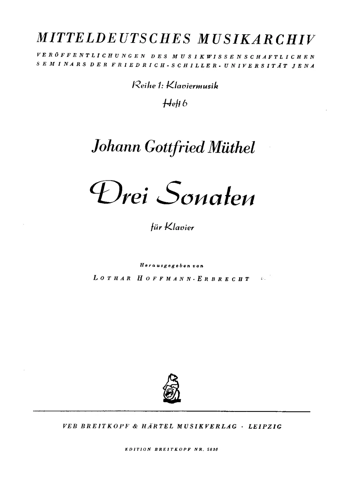 3 Harpsichord Sonatas - Page 1