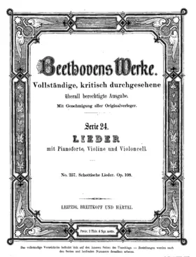 Twenty-Five Scottish Songs