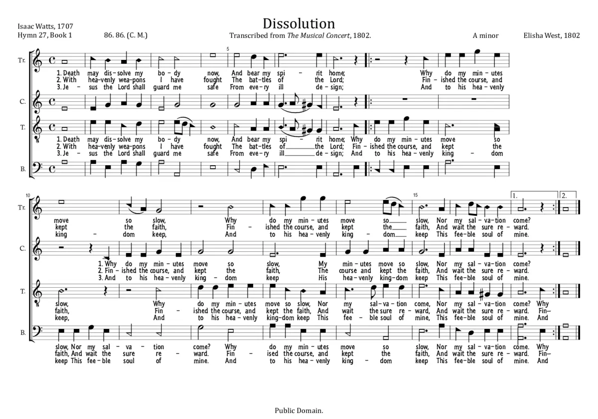 Dissolution - Page 1