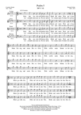 Herr, hör, was ich will bitten dich, SWV 101