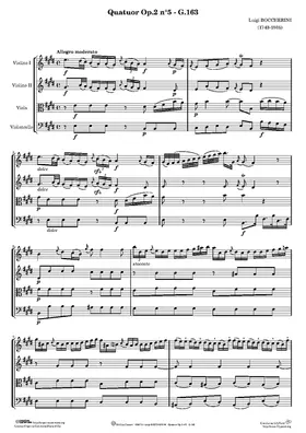 String Quartet in E major