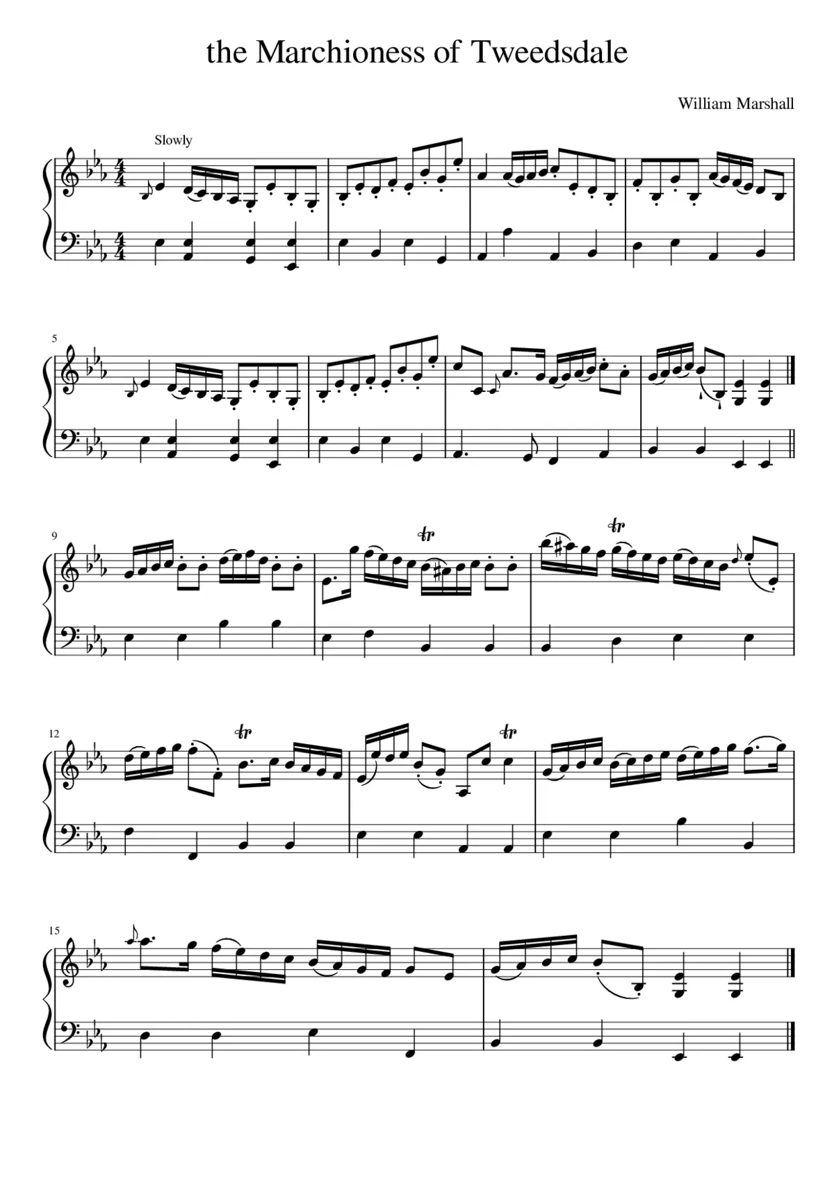 the Marchioness of Tweedsdale - Page 1