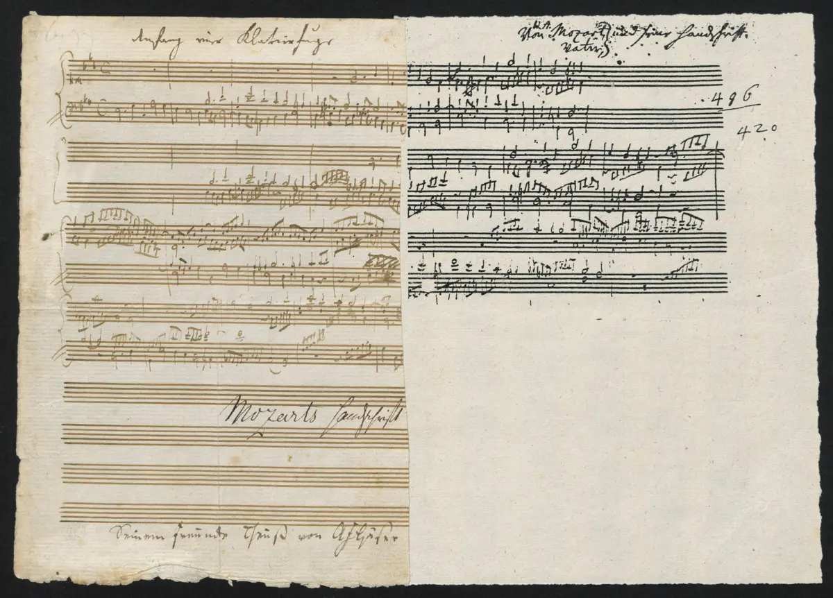 Fugue in E-flat major, K. deest - Page 1