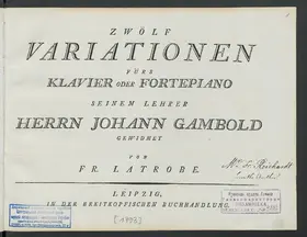 12 Variations on an Andante