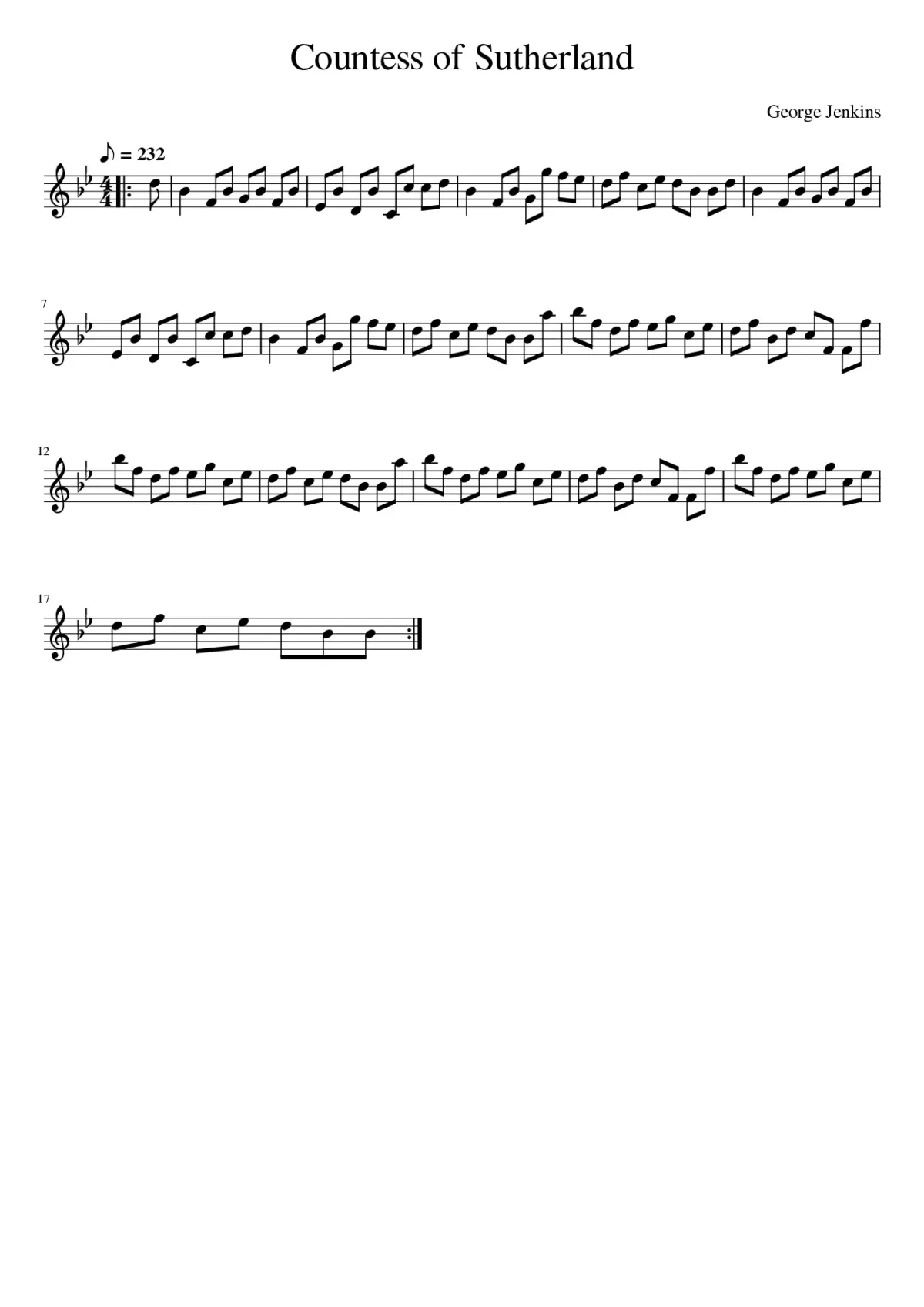 Countess of Sutherland - Page 1