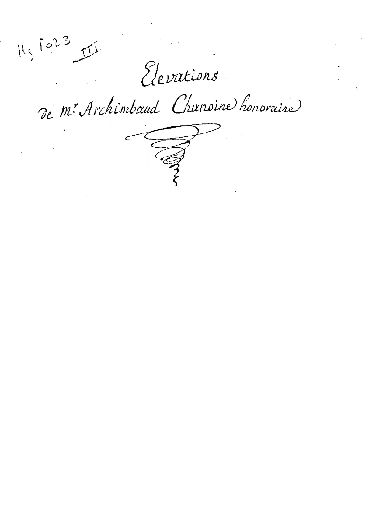 29 Élévations for Organ - Page 1