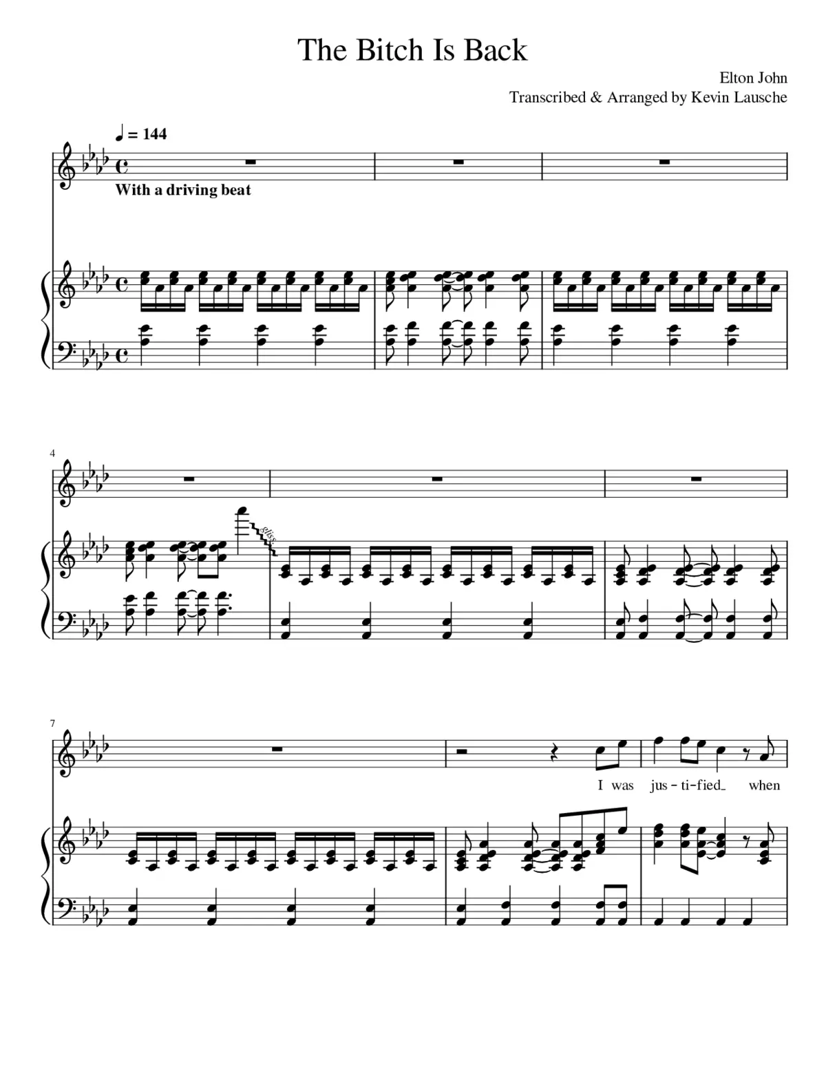 The Bitch is Back - Page 1