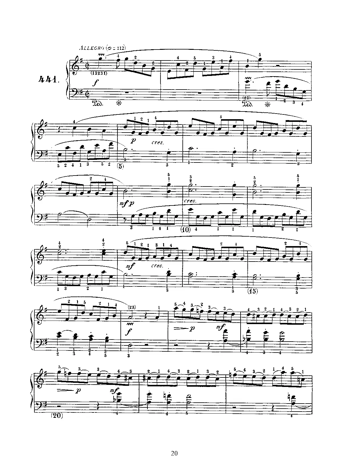 Keyboard Sonata in G major - Page 1