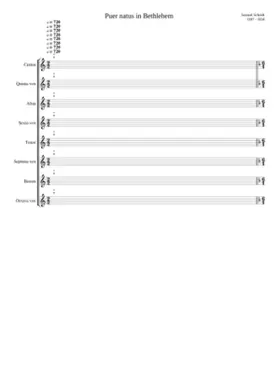 Puer natus in Bethlehem (alternatively Surrexit Christus hodie)