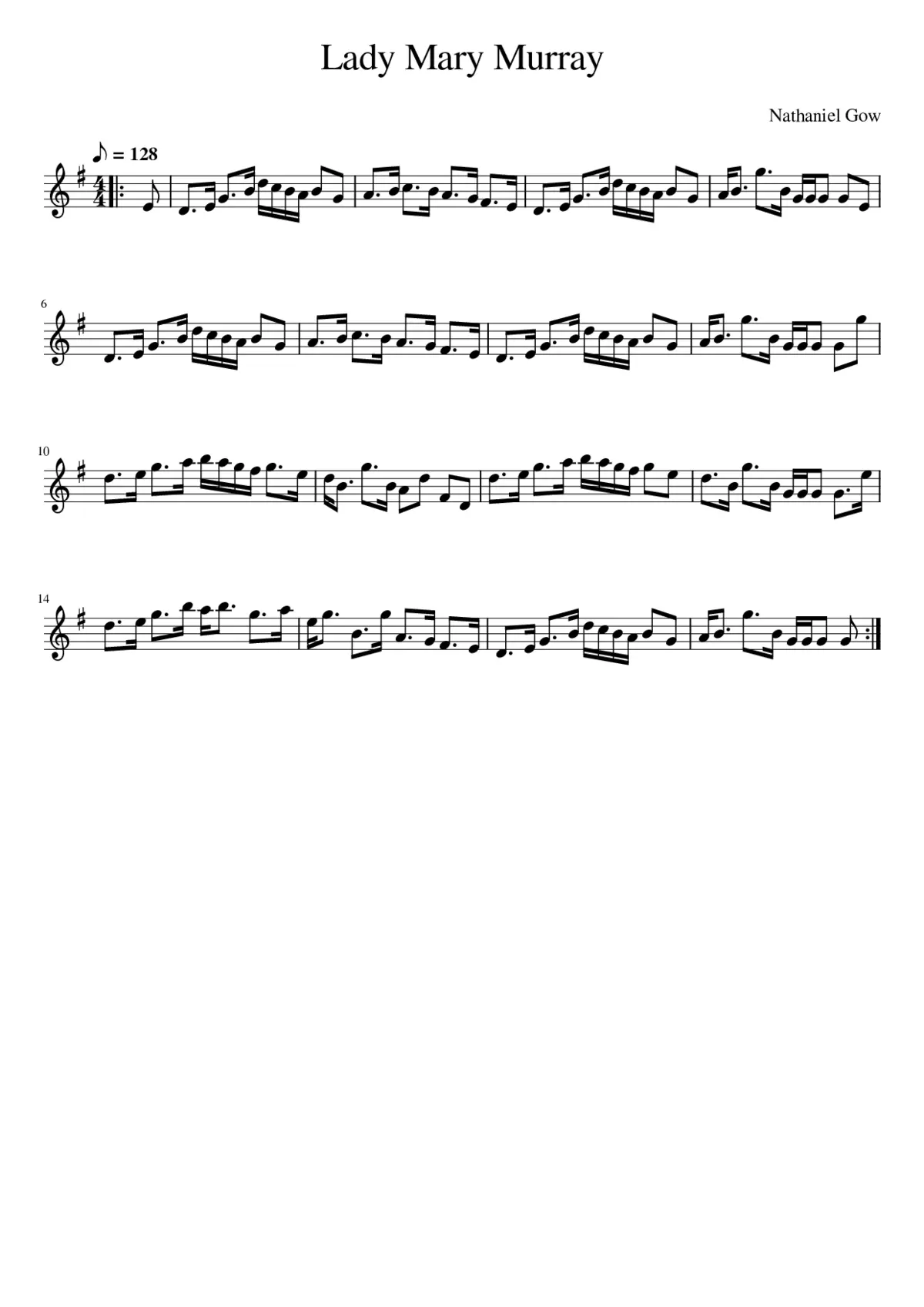 Lady Mary Murray - Page 1