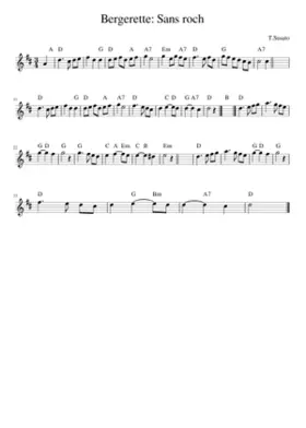 Bergerette: Sans roch