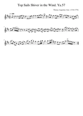 Top Sails Shiver in the Wind. Ya.57