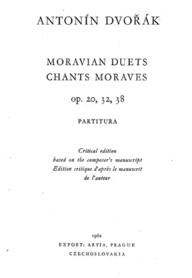 Moravské dvojzpěvy