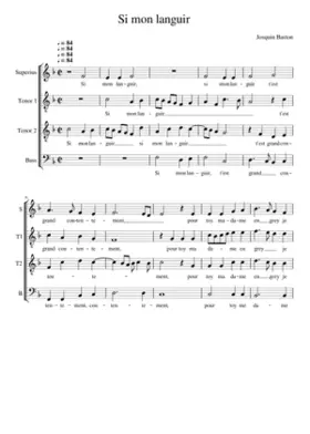 Si mon languir