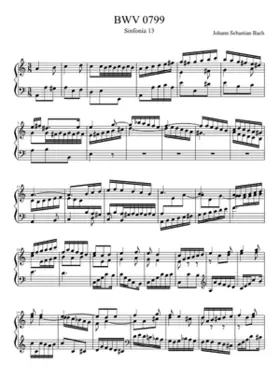 Sinfonia in A minor BWV 799