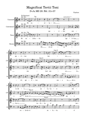 Magnificat Tertii Toni