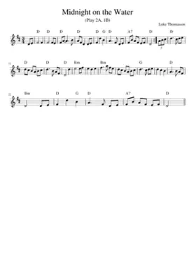 Midnight on the Water