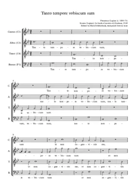 Tanto tempore vobiscum sum