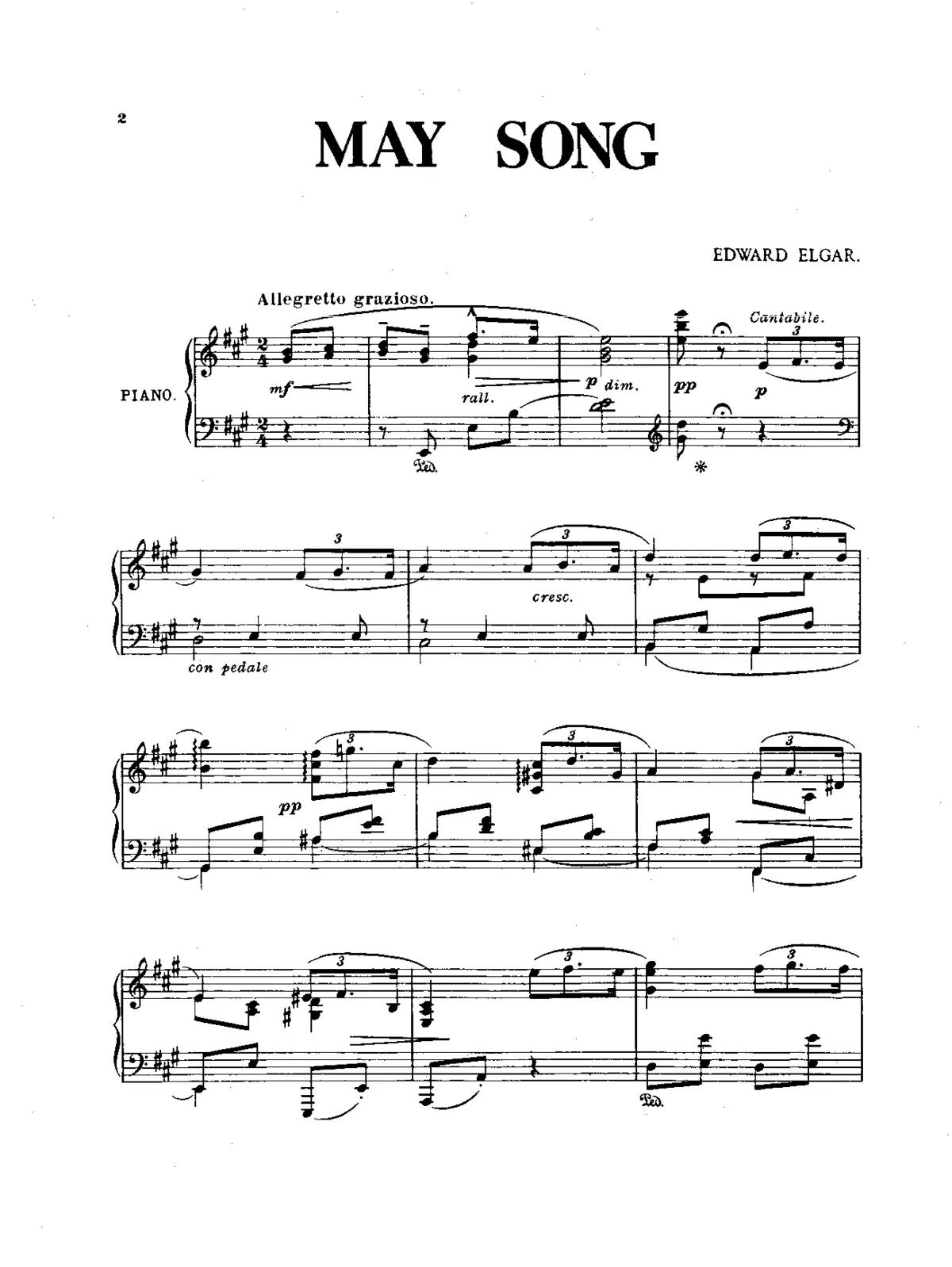May Song - Page 1