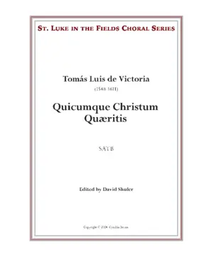 Quicumque Christum quaeritis