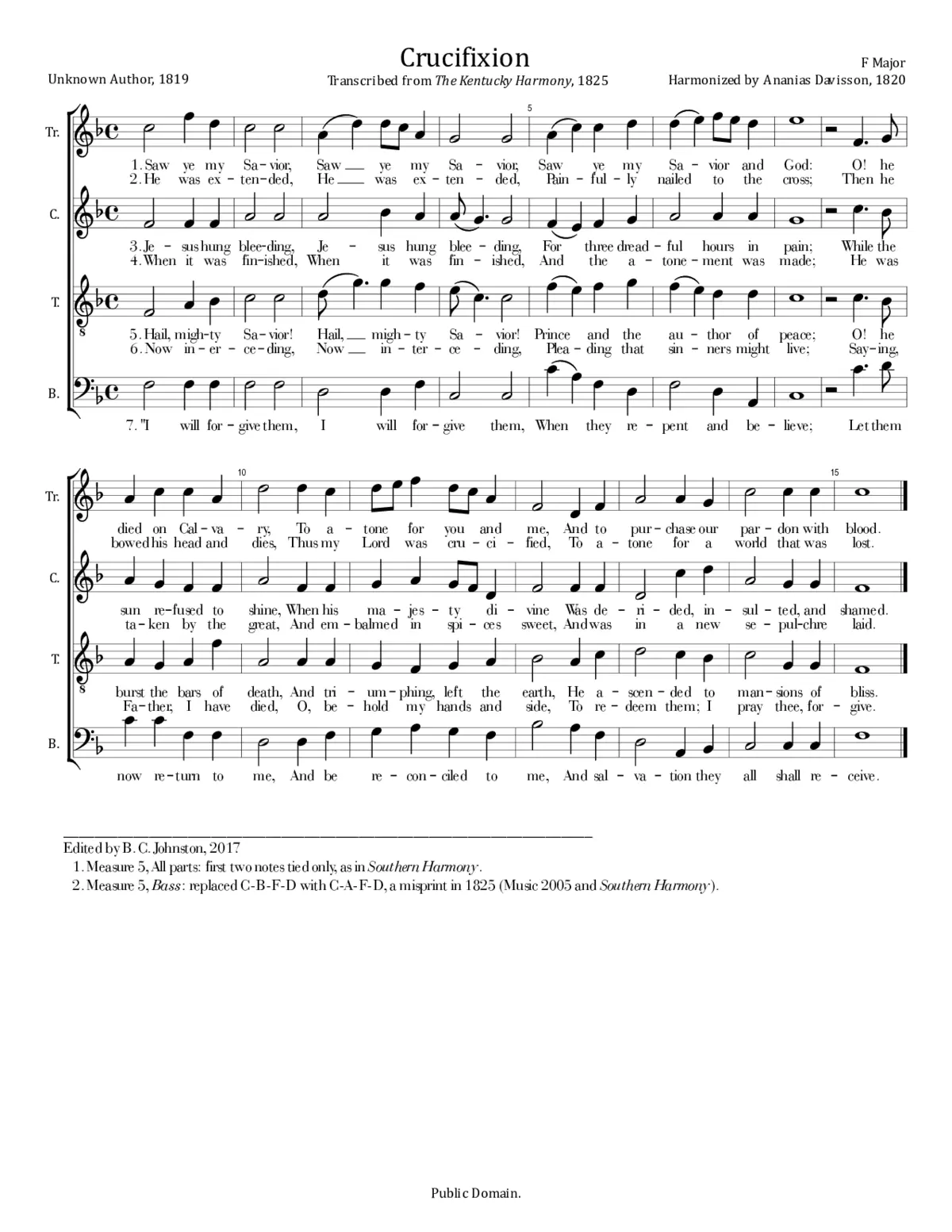 Crucifixion - Page 1