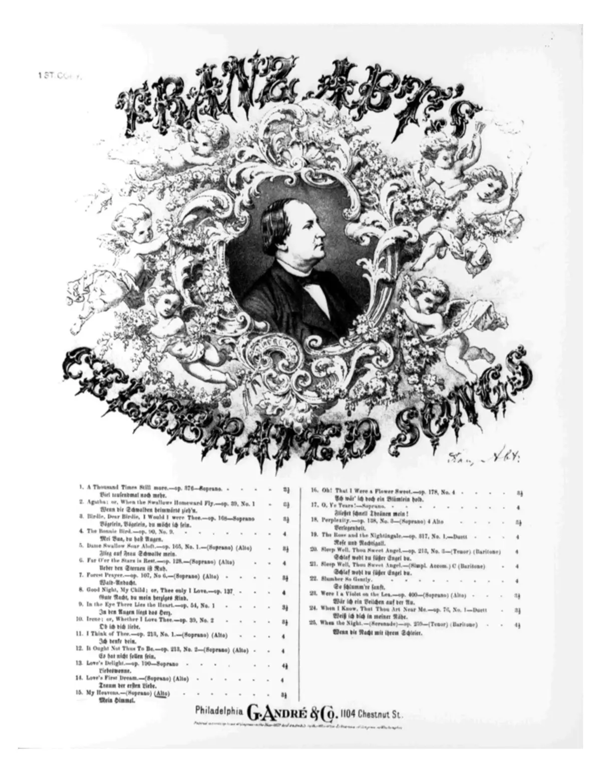 3 Lieder - Page 1