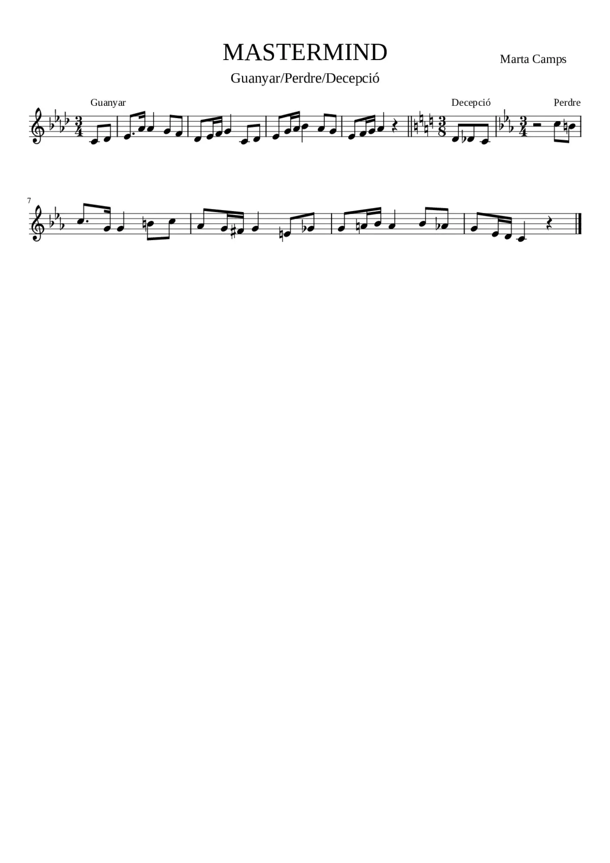 Mastermind - Page 1