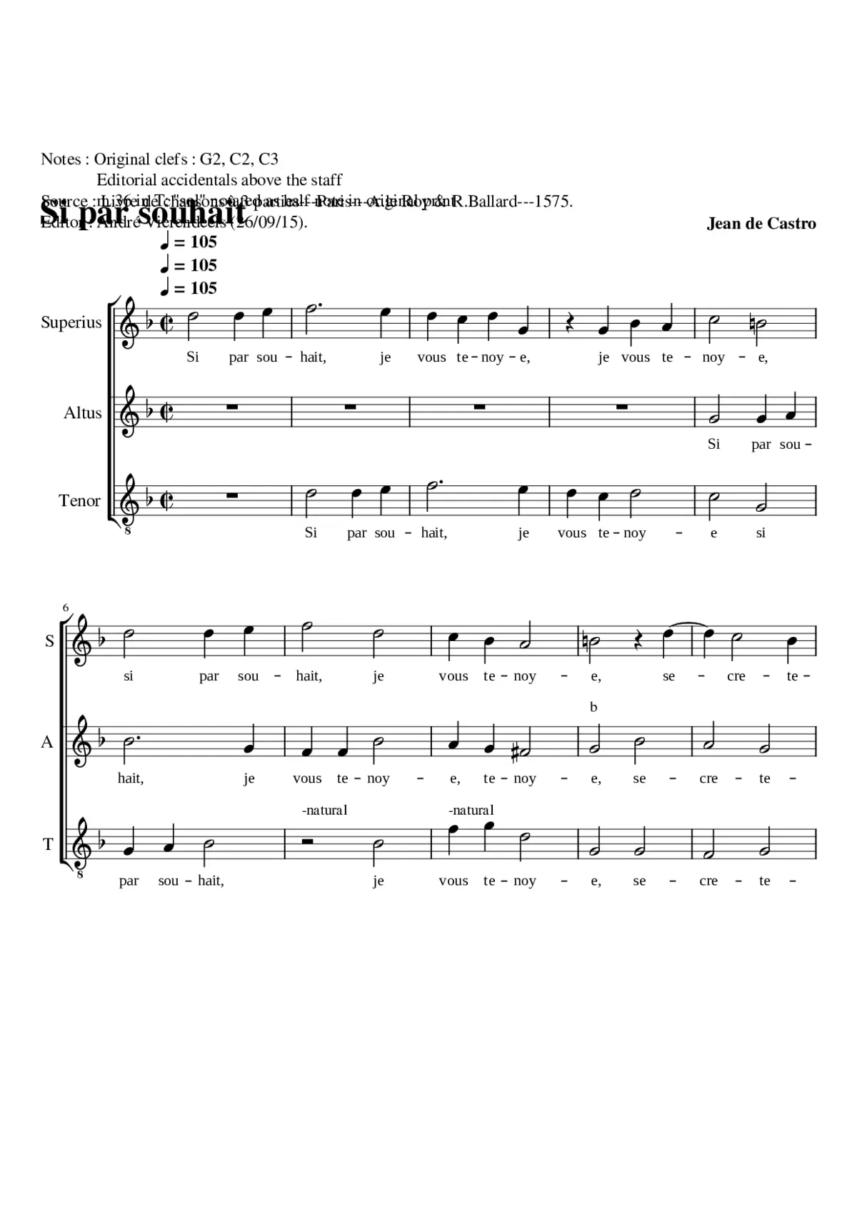 Si par souhait - Page 1