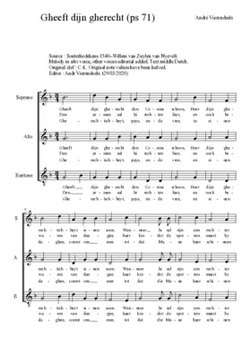 Gheeft dijn gherecht