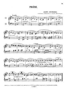 2 Pieces for Harmonium